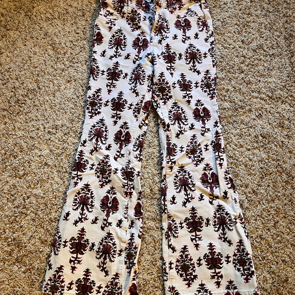 Anthropologie Pilcro & The Letterpress High-Rise Bootcut Corduroy Flare Pants - Picture 14 of 14